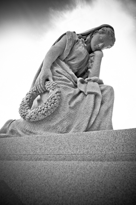 Cemetery Monument in Old Salem