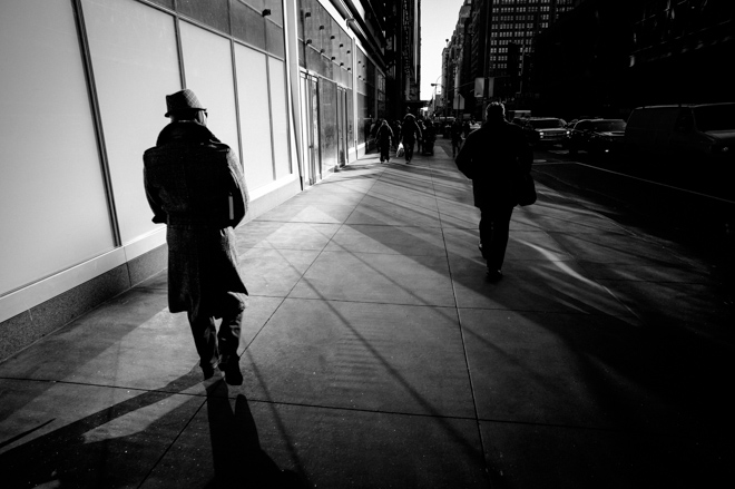 Sidewalk Shadows